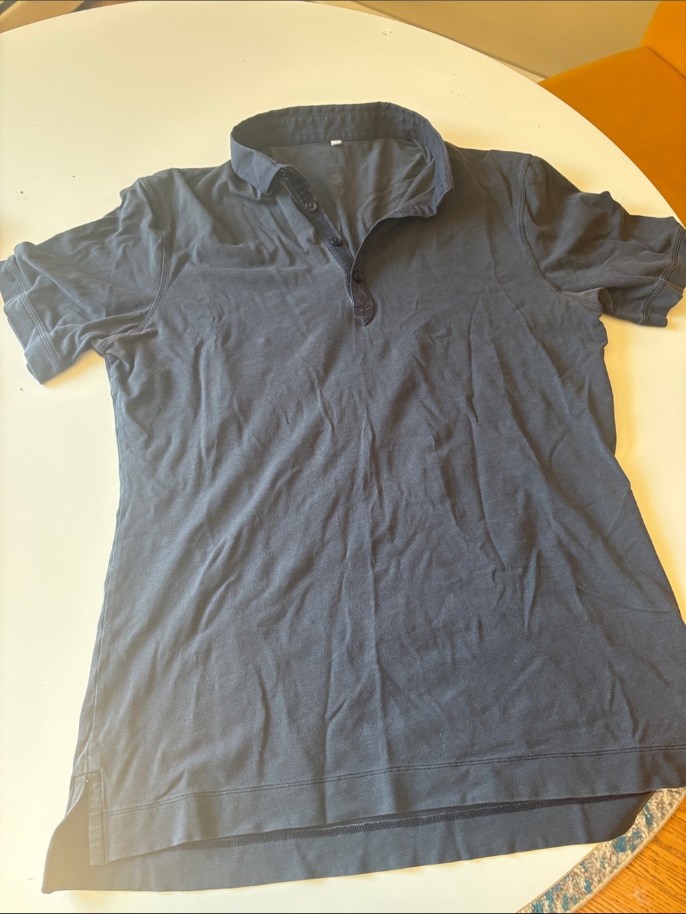 lululemon athletica Men's Dark Navy Polo Shirt